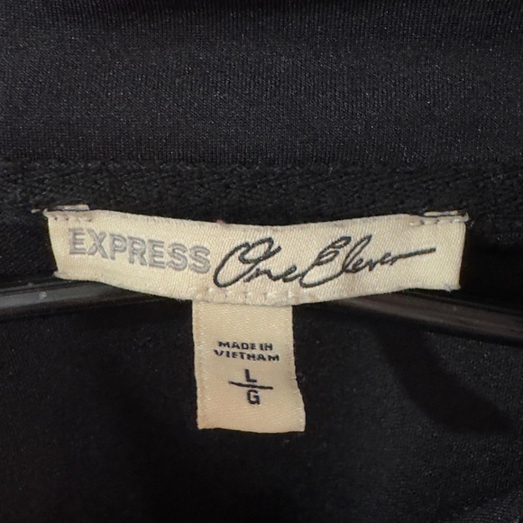 Express cropped jacket size large with rainbow accent - Picture 4 of 7